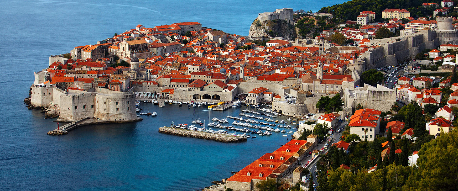 Dubrovnik. La città medievale della tua crociera nel Mediterraneo
